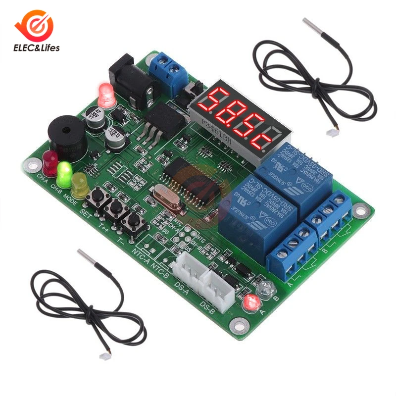 Высокоточный светодиодный цифровой Интеллектуальный регулятор температуры