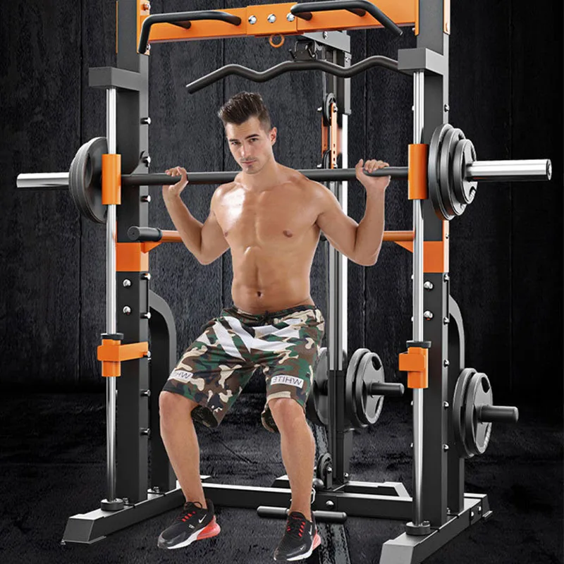 

Smith Machine Gantry Home Bird Multi-Function Squat Bench Press Commercial Comprehensive Trainer Fitness Equipment