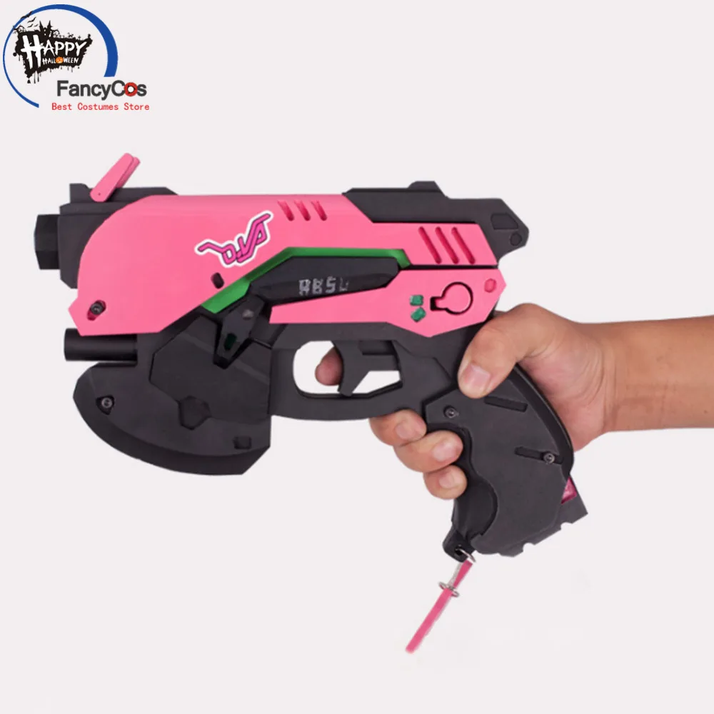 

Гарнитура OW DVA D.VA для Хэллоуина, пистолет, наушники, реквизит для косплея, подарки костюмам, высококачественное оружие и броня