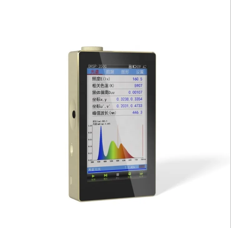 

LR-OHSP350B Spectral Color Illuminometer/Portable illuminometer