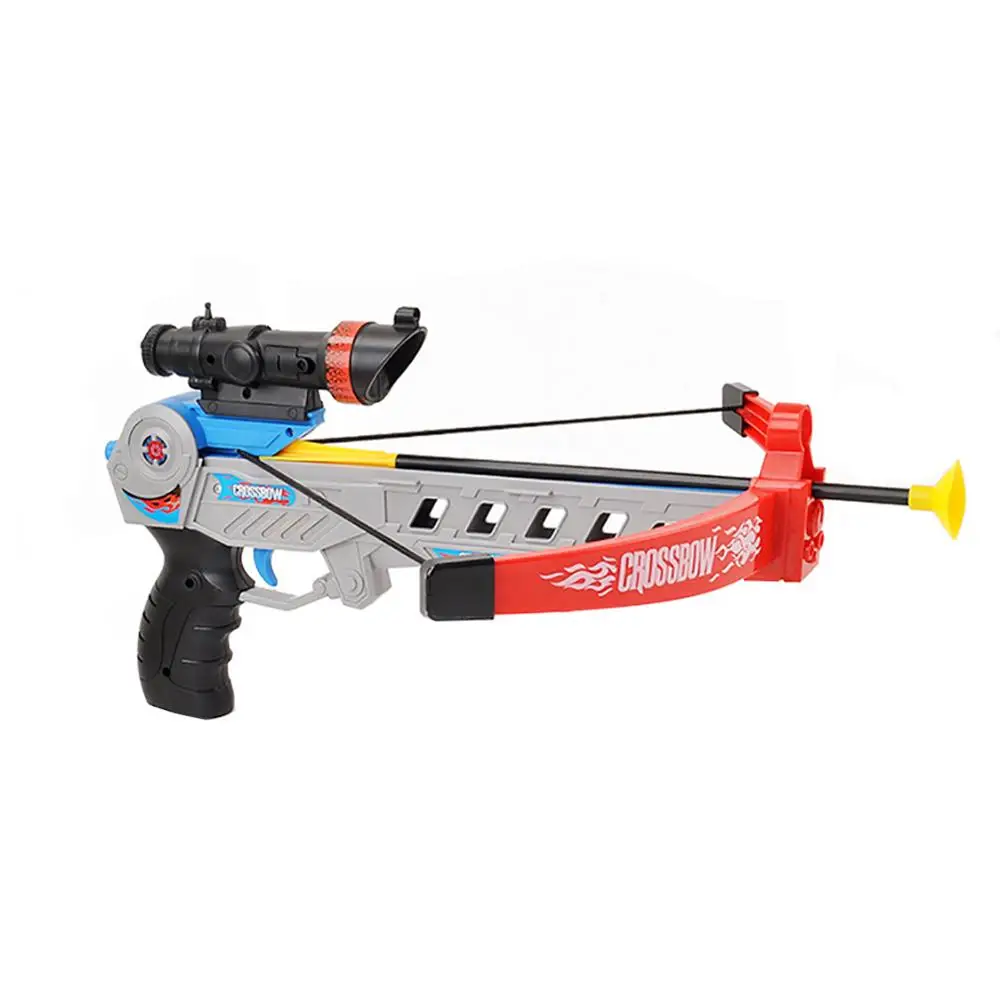 

Boys Toys Crossbow Gun Sucker Long Range Infrared Sight Realistic Appearance Parent-child Interaction Toys Shooting Toy Gun boys