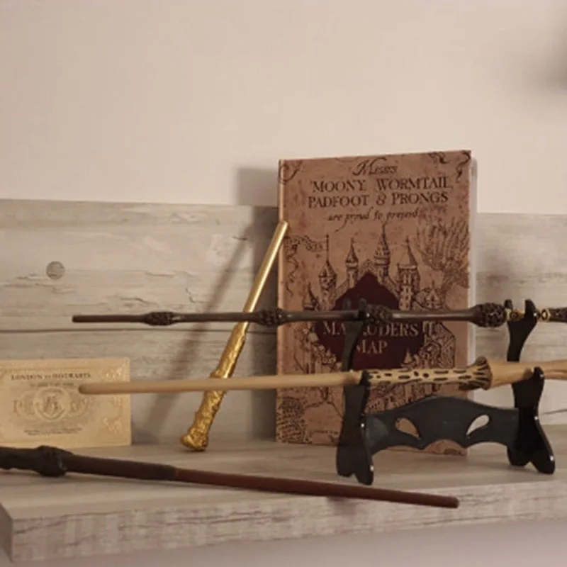 

Cosplay Magic Wands harryed Metal/Iron Core Children Magic Toy Wand Gift No Box Package Prop Stage Magic Tric