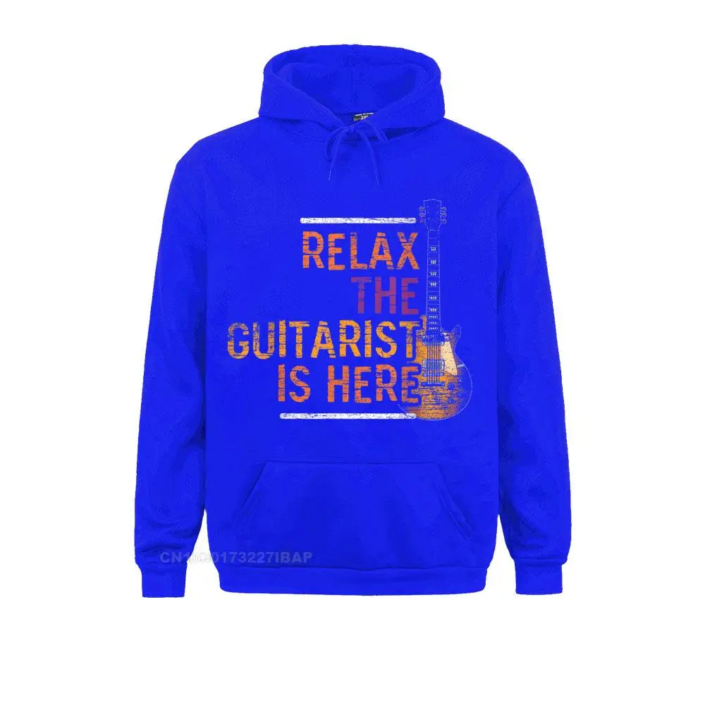 Расслабьтесь гитарист здесь Забавный гитарный проигрыватель новинка толстовки