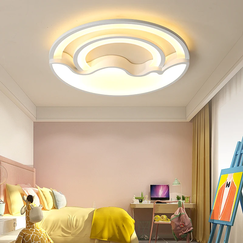 

Pink Blue Cute Bedroom Ceiling Light Lamp Led Dimmable With Remote Control Children Kids Room Bedroom Ceiling lIght Lighting