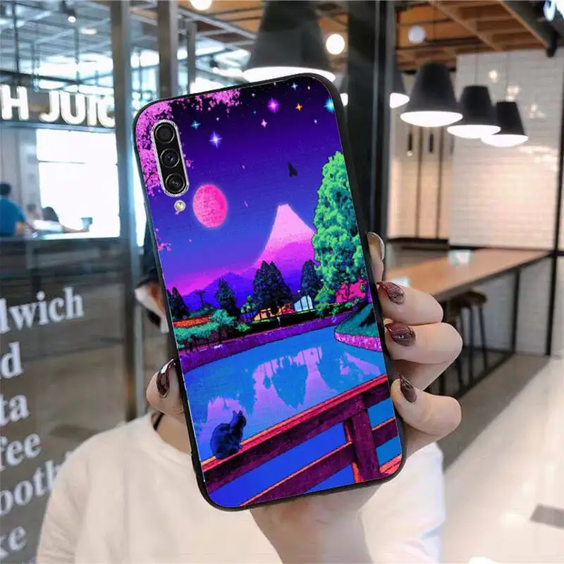 

Art Pixel Aesthetic Phone Case For Samsung Galaxy M10 20 30 A 40 50 70 71 6S A2 A6 A9 2018 J7 CORE PLUS STAR S10 5G C8
