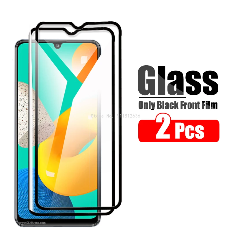 

2 Pcs Protective Glass For Samsung Galaxy M02S M02 M51 M32 Tempered Glass On For Samsung M11 M31S M31 Screen Protector Film