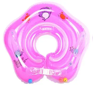 

2018 Hot Selling Baby Bath Swimming Neck Float Inflatable Ring Adjustable Safety Aids 1-18 Months