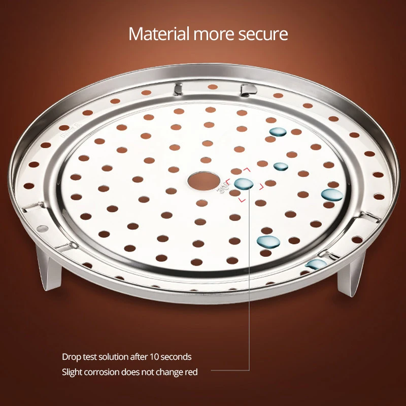 Подставка для отпаривателя из нержавеющей стали Толстая рама готовки на пару