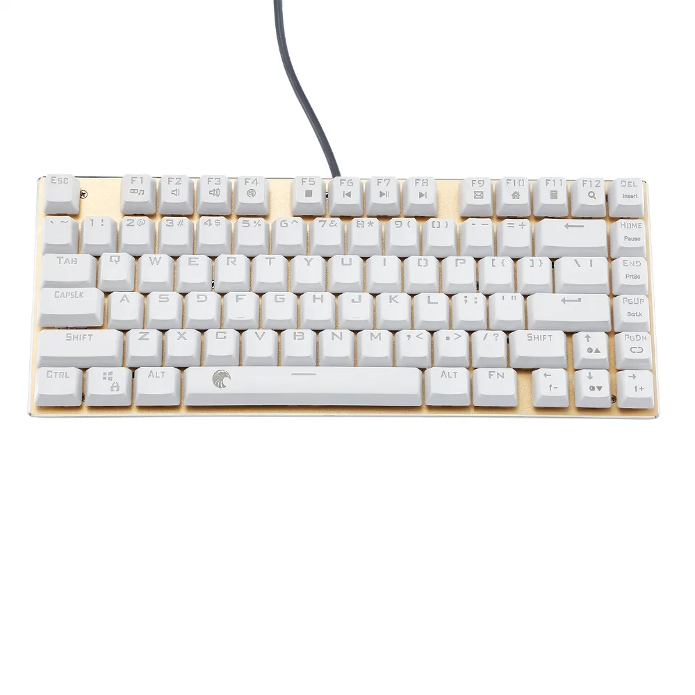 Z88 RGB подсветка маленькая механическая клавиатура Outemu переключатели без ключа без номера Pad 81 клавиша мини игровая клавиатура для машиниста геймера