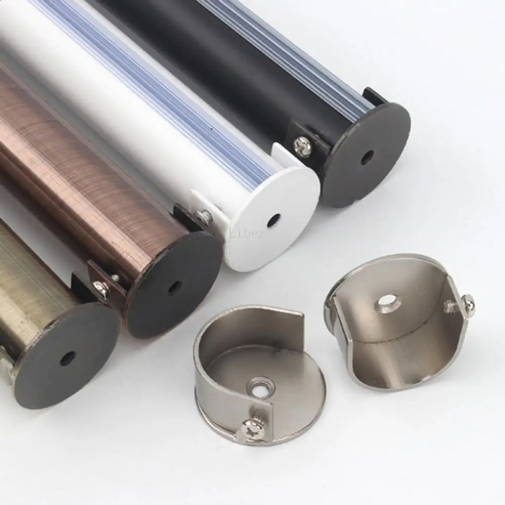 Пара 28 мм Шторы кронштейны штанги гардеробная стойка Поддержка держатели