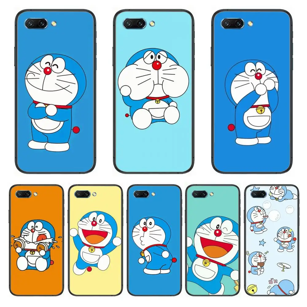 

Cat magic cute blue clear Phone Case For Huawei Honor 10 9 8 7 N Pro Lite A C RU Black Etui Coque Hoesjes comic fashion