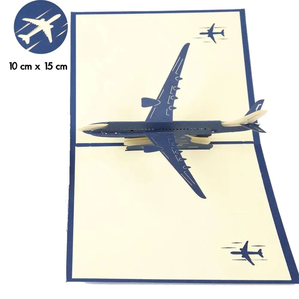 

Открытка 3D Самолет Mr Joke