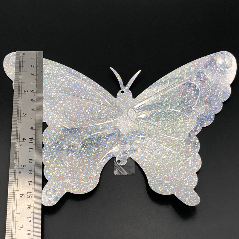 

1P Large Laser Butterfly Sequins 16x23cm Curtain Stage Wedding Decorative Paillettes DIY Wedding Sewing Lentejuelas Accessories