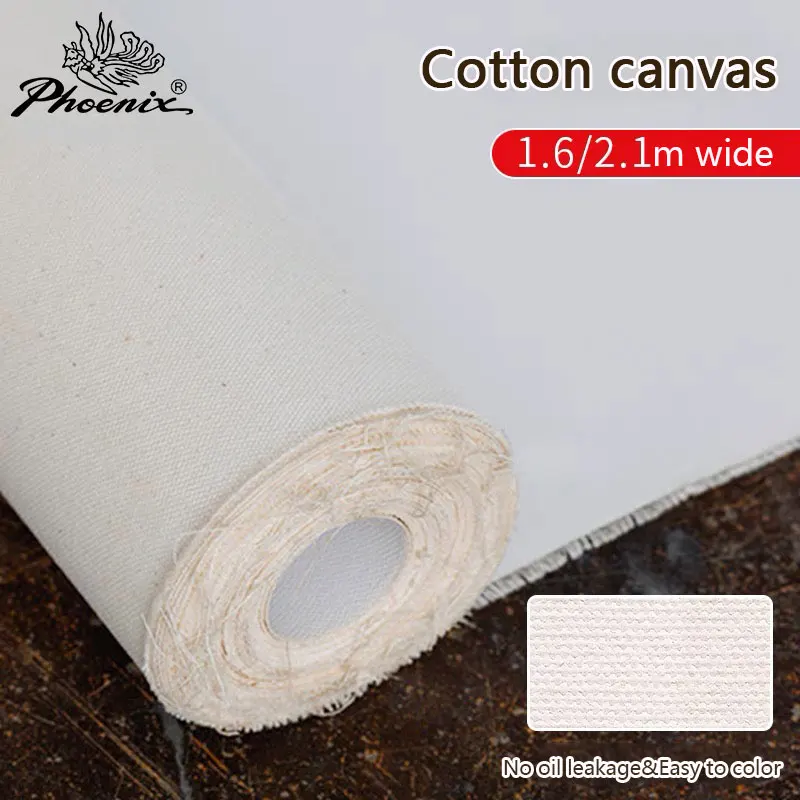 Wholesale, 210 cm wide, length 20m one roll, art canvas, blank painting canvas 