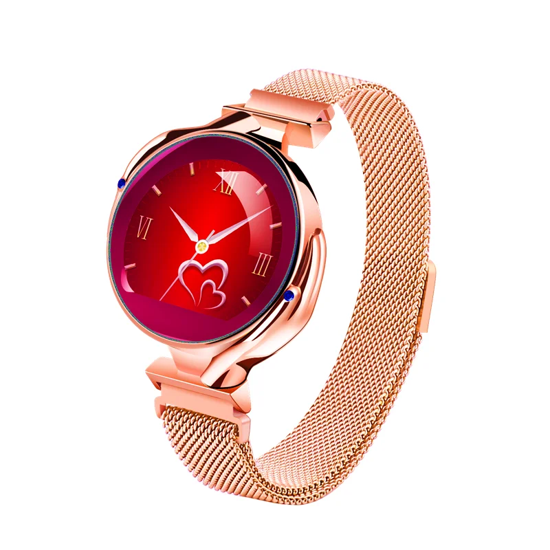 Дамы роскошные моды z38 умный браслет сердечного ритма измерения артериального