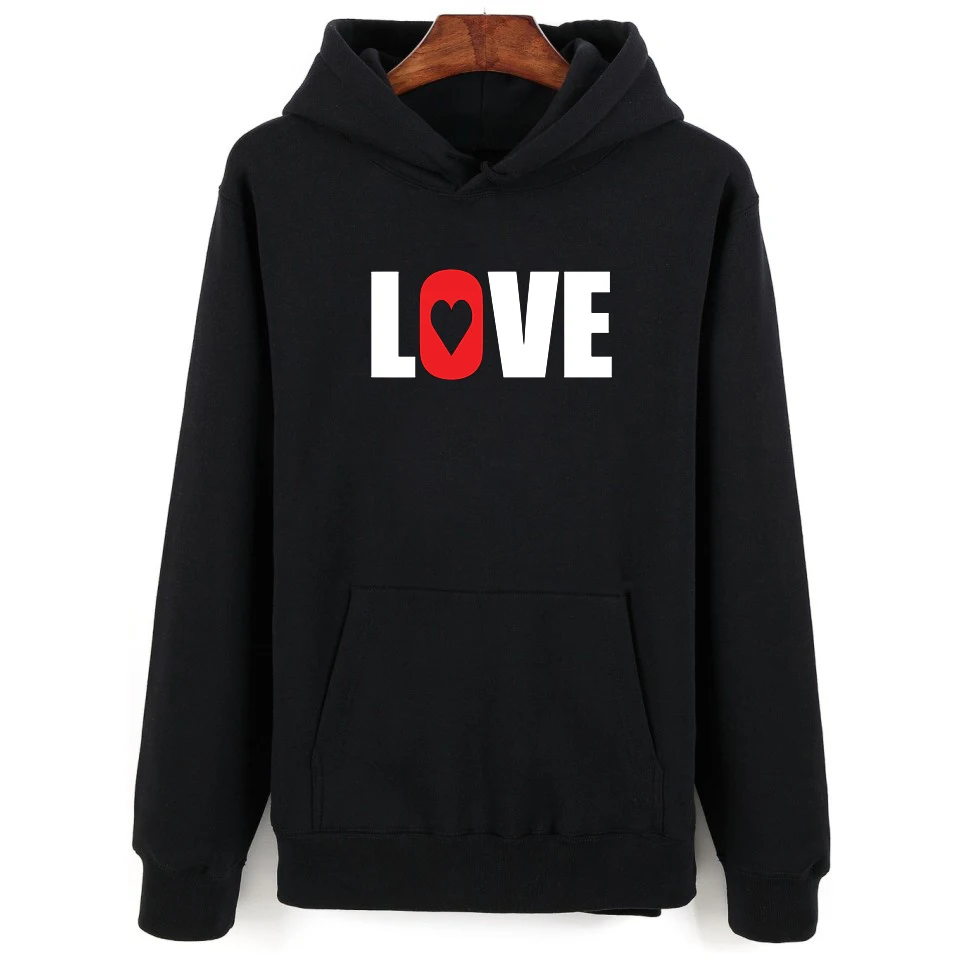 

Love Hoodies Men Women Sweatshirts Lovers Hoodie Kids And Adult Family Parent-child Outfit Hoody Loves Autumn Winter Hooded Tops