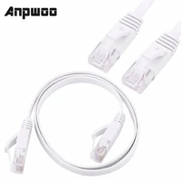 anpwoo 0 5m 1 5m 2m 3m 5m 10m 15m 20m cable cat6 flat utp ethernet network cable rj45 patch lan cable router computer cables