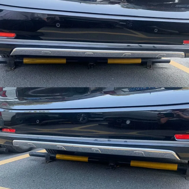 

Auto rear skid plate bumper guard for Alphard luxury 2019 ,stainless steel