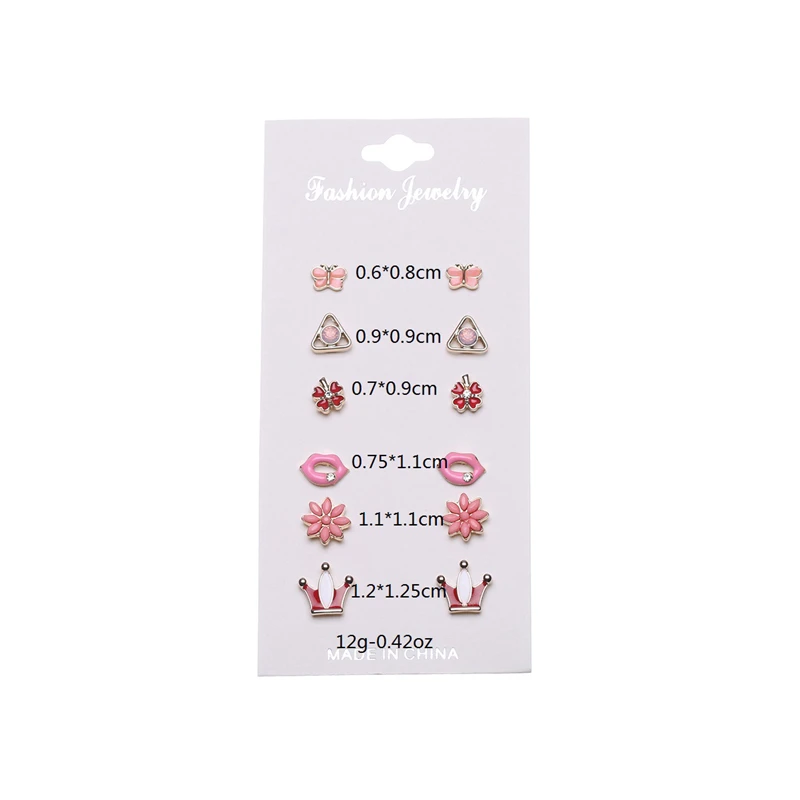 CARTER LISA 6 пар/компл. хит продаж 2019 простые темпераментные летние Разноцветные