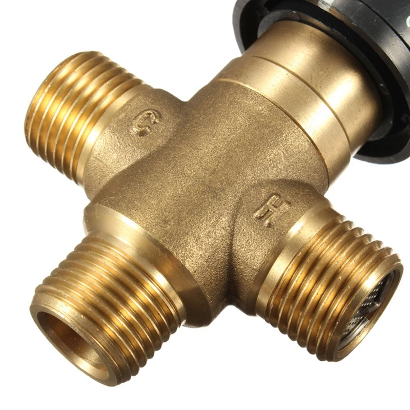 Pipe Thermostat Faucet Thermostatic Mixing Valve Bathroom Water Temperature Control Cartridges Solar Heater Thermos |