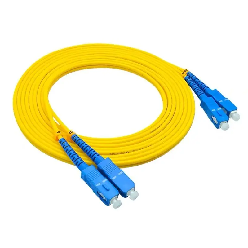 5 шт./лот кабель дуплексный одномодовый SC/UPC-SC/UPC оптоволоконный патч-корд |