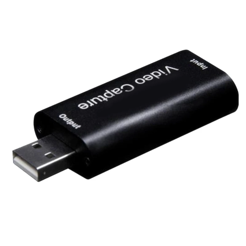 Capture Card USB2.0 HDMI-Compatible Capture Card HDMI-Compatible 4K Video Capture Card Live Recording Box Supports OBS