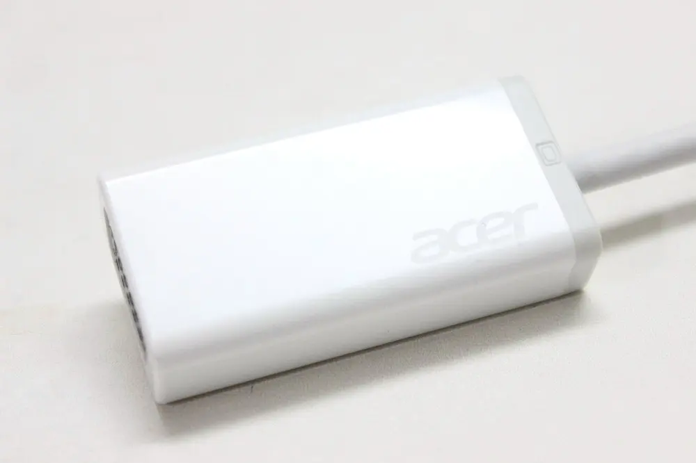 Оригинальный/подлинный адаптер HDMI VGA для Acer Aspire S3 серия ультрабук|s3 skin|adapter pvcadapter ac