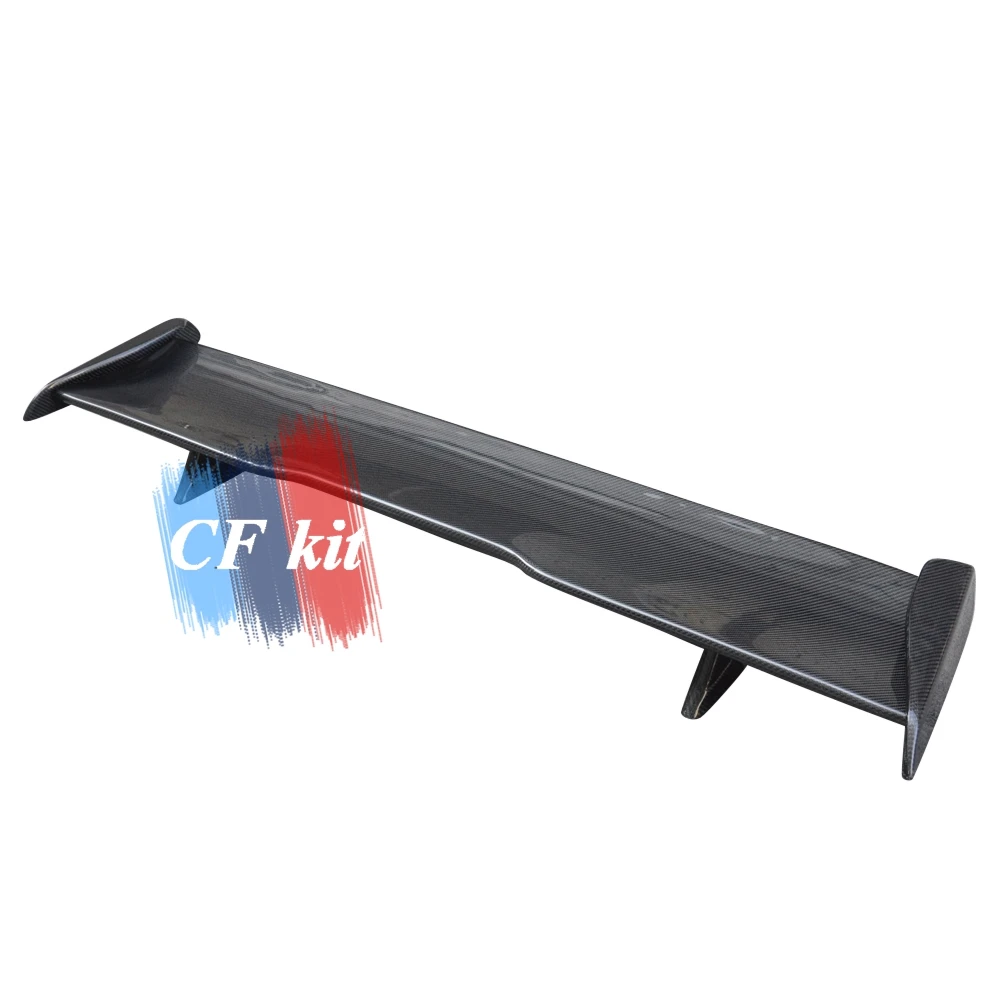 Комплект CF универсальный внешний спойлер из углеродного волокна для заднего