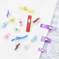 multi color plastic clips fabric clamps patchwork sewing craft quilt diy for home handmade accessories sewing tools