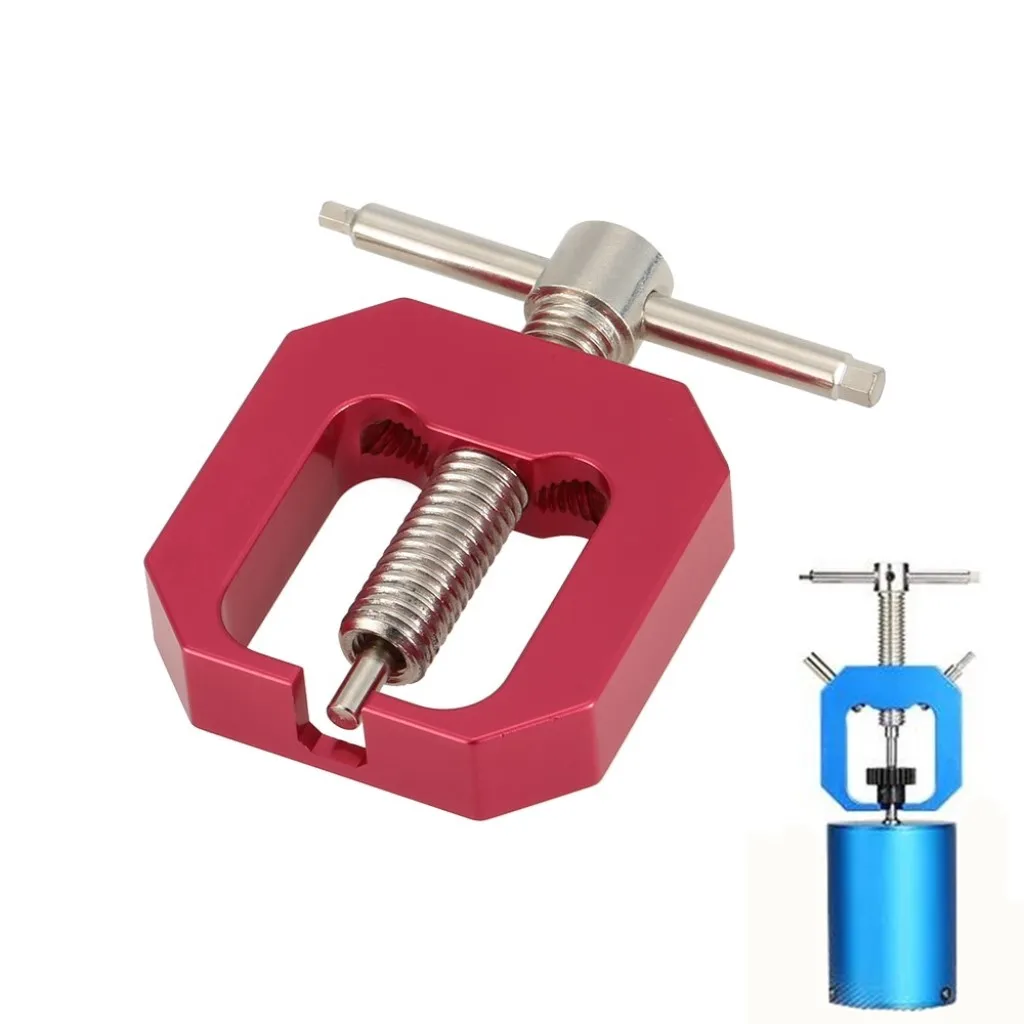 

RC Helicopter Motor Gear Puller Removal Alloy Red for 1/8 Traxxas Cars