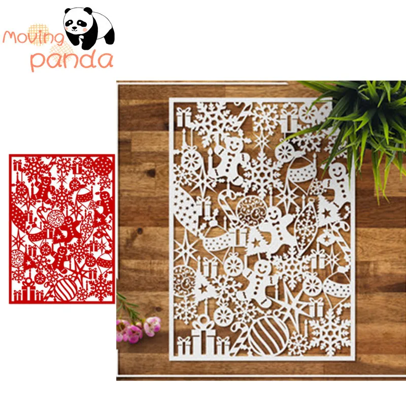 Рождественский набор вырубных штампов &quotОлень Ножи пресс-форм для рукоделия