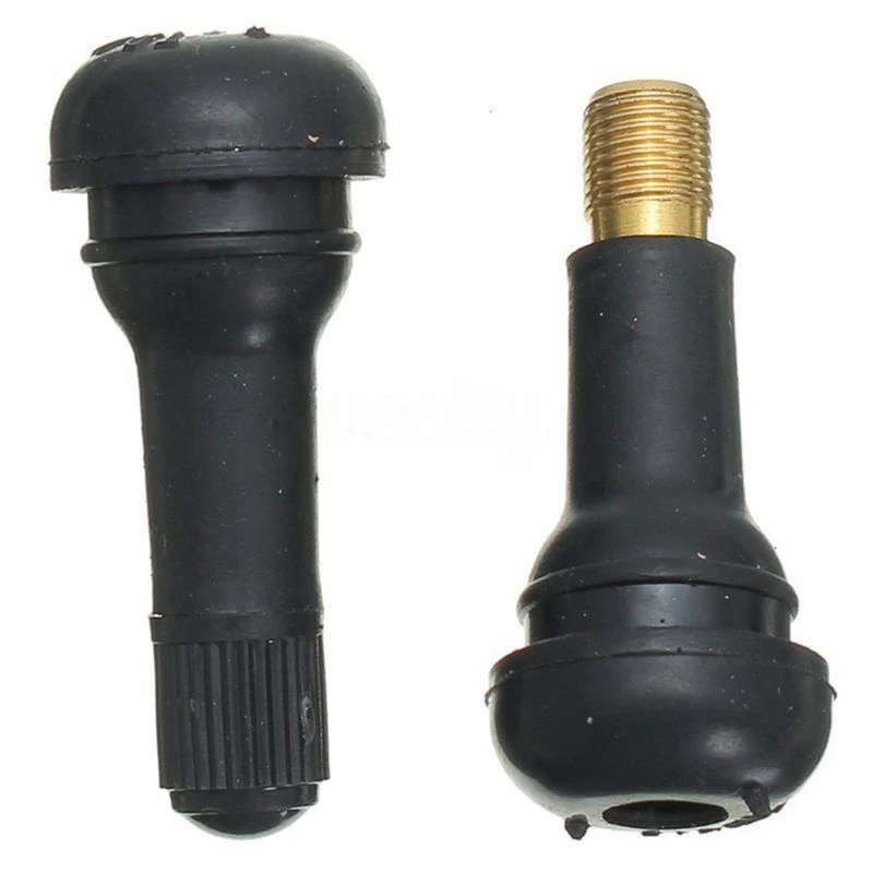 Прочные черные резиновые короткие аксессуары для шин TR413 | Автомобили и мотоциклы