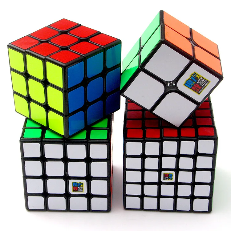 Набор магических кубиков Moyu Meilong 2x2x2 3x3x3 4x4x4 5x5x5 подарочный набор волшебный кубик