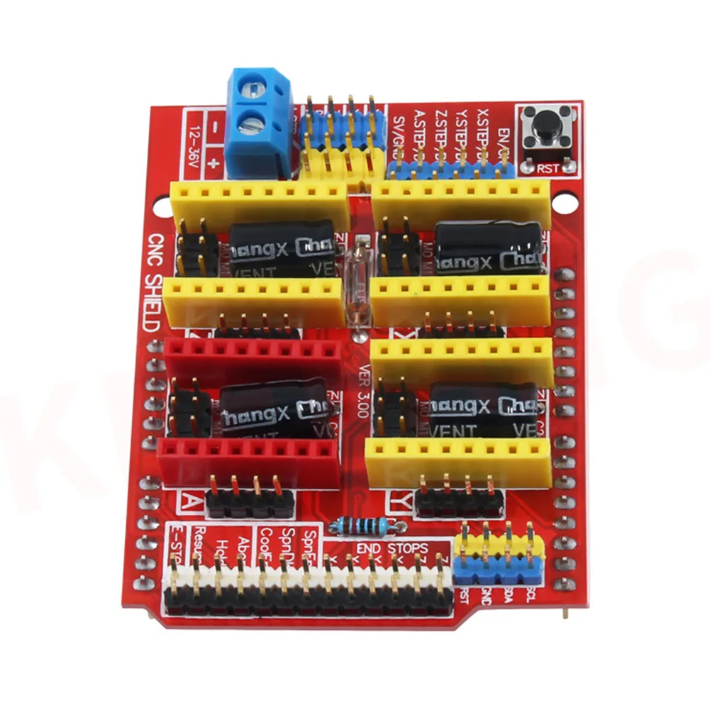 Двигатель сменный драйвер шаговый V3.0 с радиаторные наборы 3d части принтера