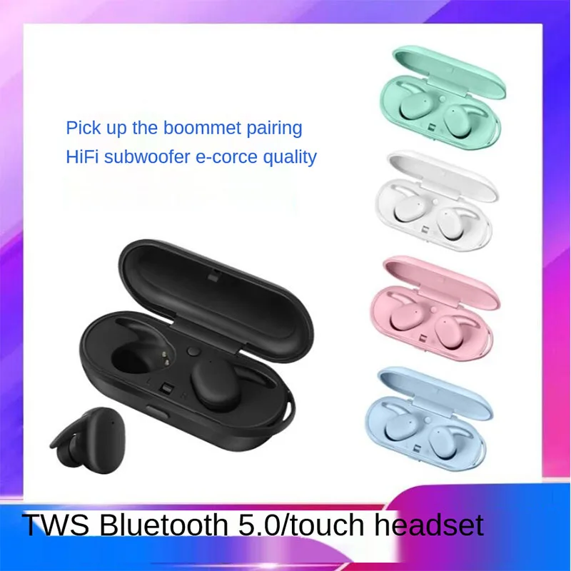 Новые DT 7 TWS Bluetooth 5 0 наушники беспроводные 9D стерео спортивные водонепроницаемые