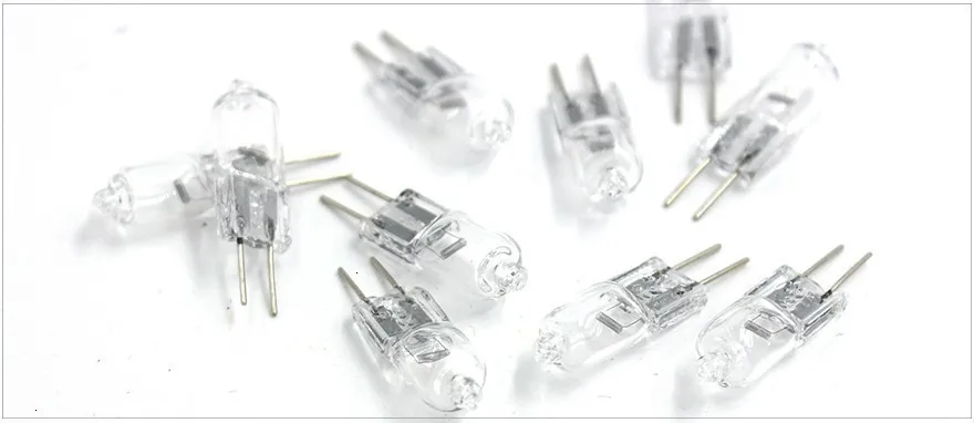 LEDIARY 10 шт./лот галогенная G4 12 В LED лампа Тип JC G4 галогенные светильник Диммируемые 10 Вт/20 Вт/35Вт прозрачные галогенные каждая лампа в оригинальной коробке