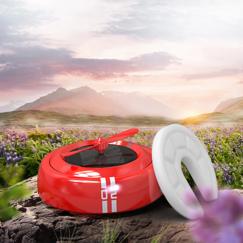 AmazeFa KZ освежитель воздуха на солнечных батареях для автомобиля Ароматический