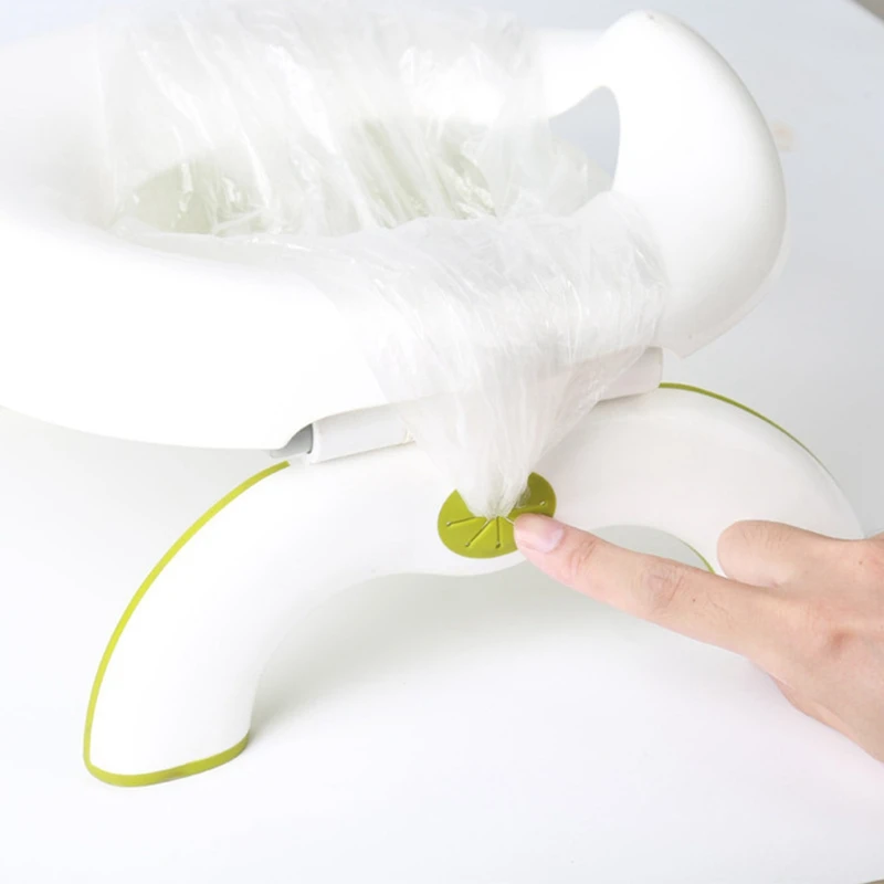 2 в 1 портативное сиденье для унитаза складной пластиковый горшок стул детей