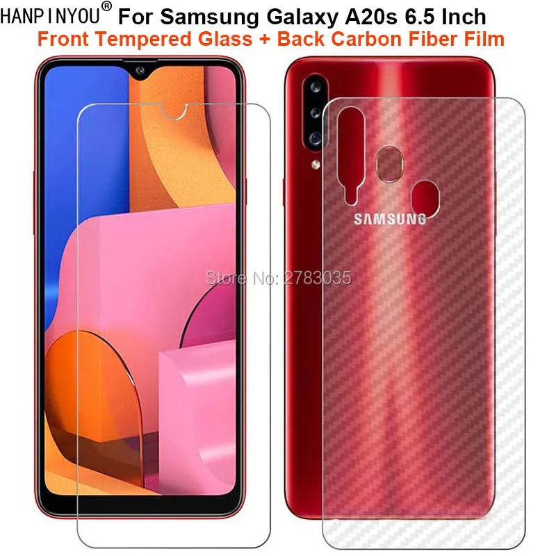 1 комплект = мягкая задняя пленка из углеродного волокна для Samsung Galaxy A20s A207 6 5 &quot+