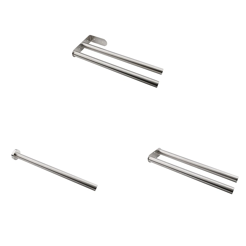 

Towel Holder Stainless Steel Kitchen Bathroom Towel Holder For Towels Bar Rail Hanger Towel Rack