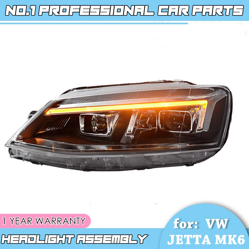 Автомобильные аксессуары для VW JETTA MK6 2011 2012 2013 2014 2017 светодиодные фары головного