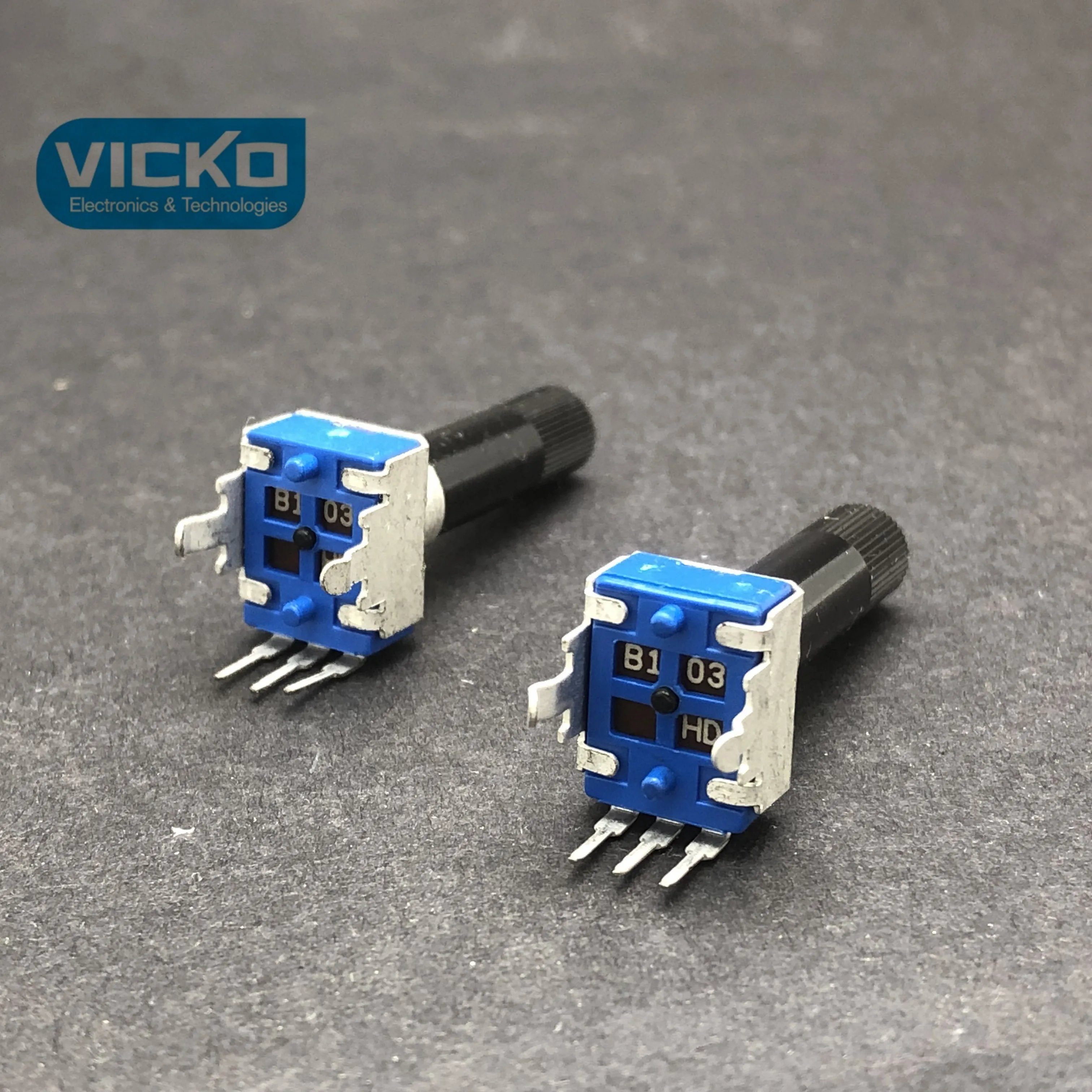 

[VK] RK09 B10K 10K handle 23MM R09 type single vertical channel volume frequency converter mixer handle potentiometer switch
