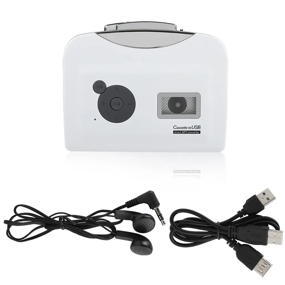 Портативная Кассетная лента для MP3 конвертера для Windows XP/Vista/7 Plug and play USB флеш-накопитель Захват аудио музыкальный плеер
