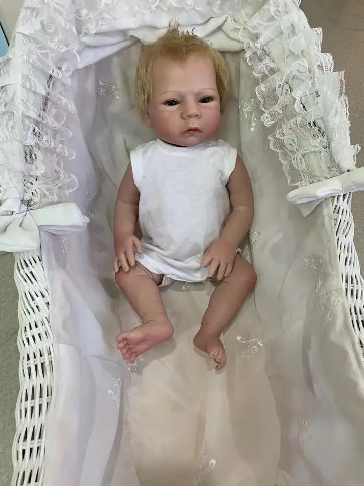 Кукла новорожденная Реалистичная силиконовая 46 см |