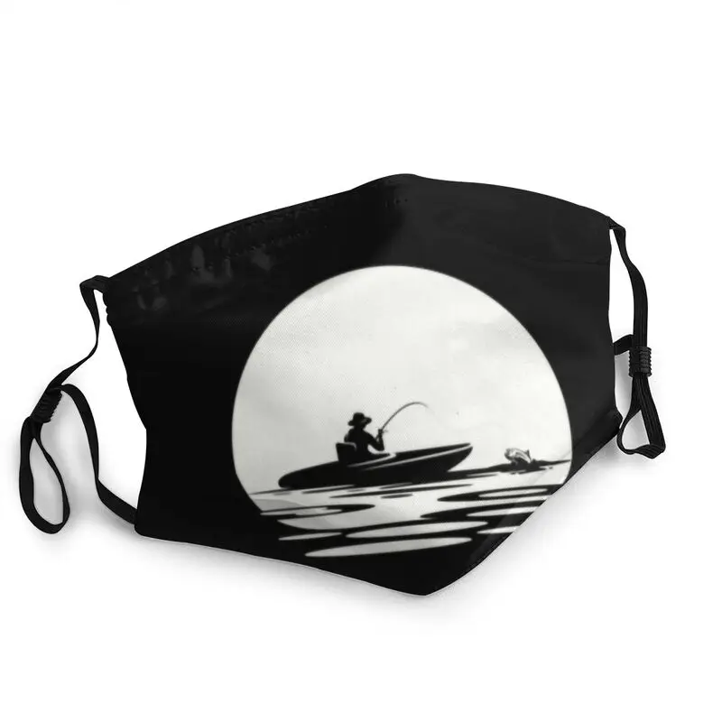 

Подарочная маска рыбака для мужчин и женщин, Пылезащитная маска для рыбалки, маска для влюбленных, защитный чехол, респиратор, моющаяся маск...