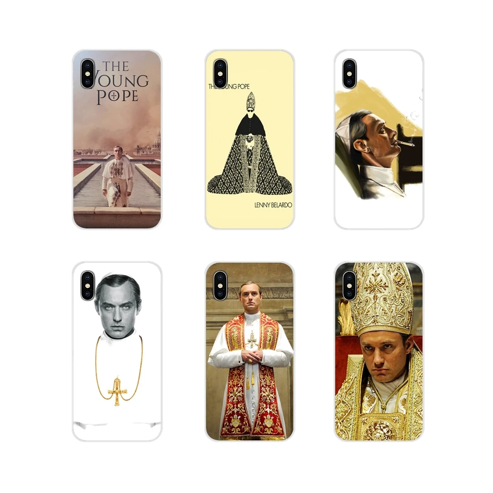 Молодой папа сезон прозрачный мягкий чехол Чехлы для samsung Galaxy S3 S4 S5 мини S6 S7 край S8