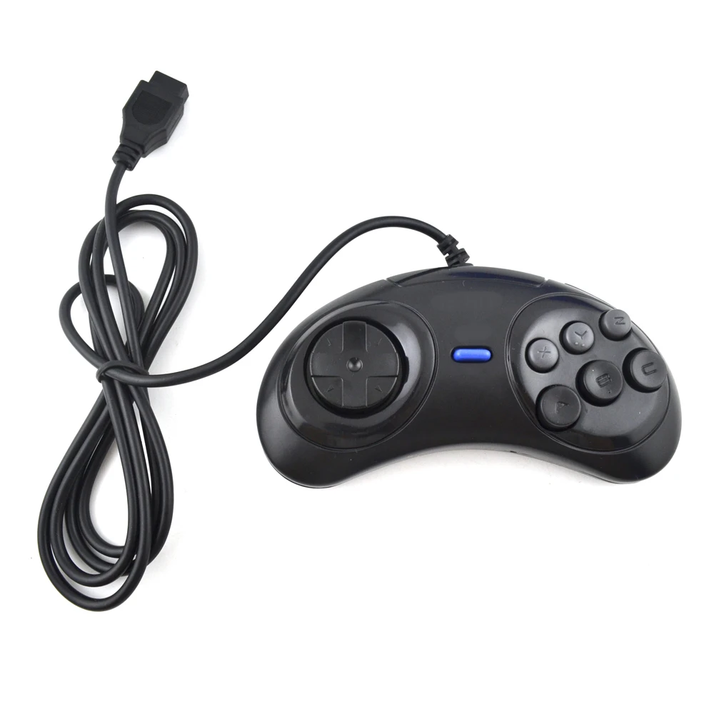 Игровой контроллер SEGA Genesis для 16-битного контроллера 6-кнопочный геймпад MD