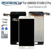 100 tested lcd for umidigi umi z z pro lcd display touch screen lcd digitizer glass panel replacement for umidigi z1