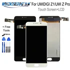 100% протестированный ЖК-дисплей для Umidigi UMI Z  Z PRO, ЖК-дисплей, сенсорный экран, ЖК-дигитайзер, стеклянная панель для замены для UMIDIGI Z1