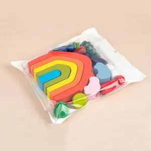 Конструктор для детского сада, из натурального дерева